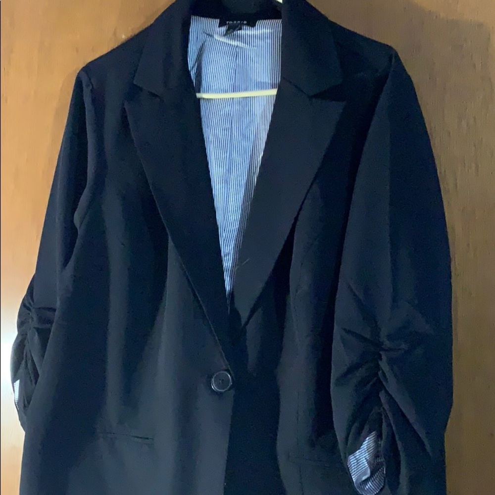 Black suit Blazer/Jacket (Torrid)